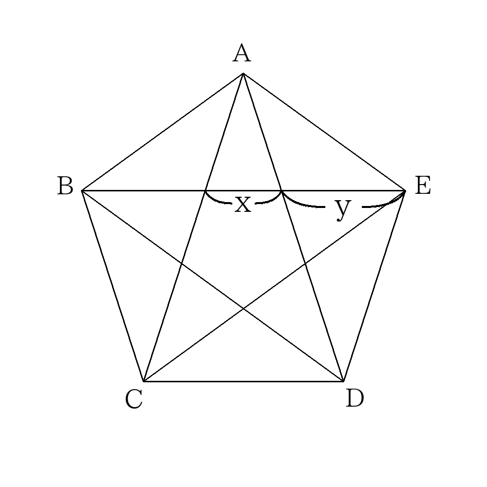 平面図形_三平方_黄金比