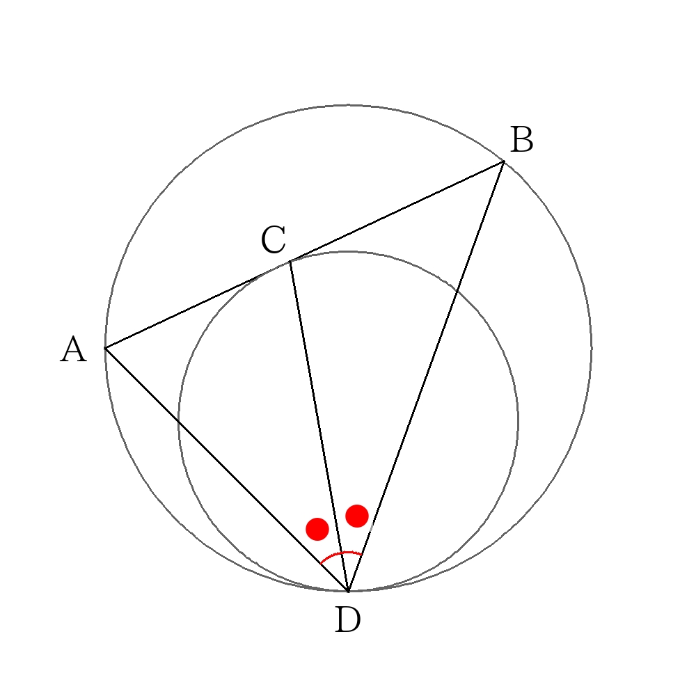平面図形_円_円の重なりと接弦定理