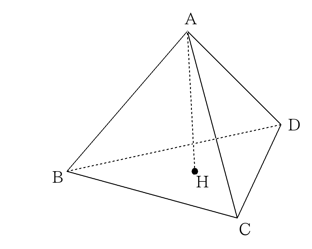 立体図形_正四面体_基本知識